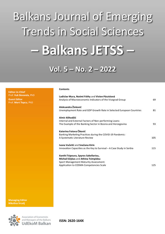 					View Vol. 5 No. 2 (2022): Balkans Journal of Emerging Trends in Social Sciences – Balkans JETSS
				